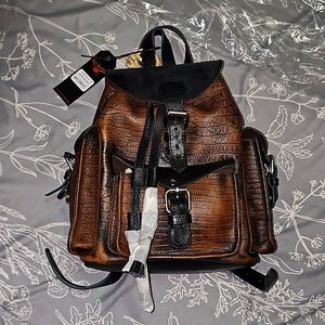 Freebird Brett Brown Distressed Bag